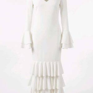 Traje flamenca (amapola)blanco